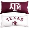 College Covers Everything Comfy Texas A&M Aggies 2 Sided Bolster Small Travel Pillow Decorative Pillow 16 x 6 view 1