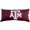 College Covers Everything Comfy Texas A&M Aggies 2 Sided Bolster Small Travel Pillow Decorative Pillow 16 x 6 view 3