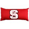 College Covers Everything Comfy NC State Wolfpack 2 Sided Bolster Small Travel Pillow Decorative Pillow 16 x 6 view 3