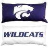 College Covers Everything Comfy Kansas State Wildcats 2 Sided Bolster Small Travel Pillow Decorative Pillow 16 x 6 view 1