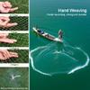 Professional Sea Fishing Nets, Big Frisbee Hand Throwing Nets, Big Eye Thick Fishing Line Throwing Nets, Disc Iron Chain Throwing Nets, Fresh and Salt Water,800 view 2