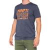 100% Trademark T-Shirt Navy Heather MD view 1