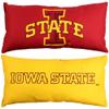 College Covers Everything Comfy Iowa State Cyclones 2 Sided Bolster Small Travel Pillow Decorative Pillow 16 x 6 view 1