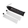 Outdoor Aluminum Alloy Canopy Pole Beach Tent Support Frame Camping Accessories Top Ball Telescopic Hall Pole view 1