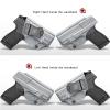 Amberide S&W Shield Plus IWB Holster,Kydex-Boltaron Inside Waistband Fit M&P Shield Plus M2.0 M1.0 3.1" 9mm/.40,Secure Retention,Quick Draw,030 Cant view 2