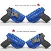 Amberide S&W Shield Plus IWB Holster,Kydex-Boltaron Inside Waistband Fit M&P Shield Plus M2.0 M1.0 3.1" 9mm/.40,Secure Retention,Quick Draw,030 Cant view 2