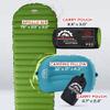 Gear Doctors Ultralight 17oz Apollo-Air Sleeping pad + Teal Anti Slip Camping Pillow Duo, 5.2 R-Value 4 Season Air Mattress with Ergonomic Ultralight Pillow The Size of A Soda Can view 2