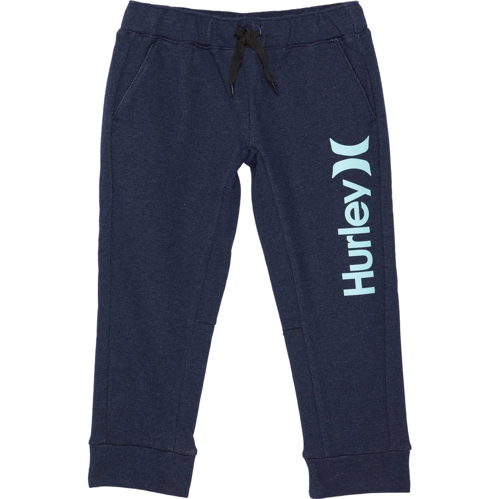Hurley Boys' Fleece Jogger Pants, Obsidian, 7
