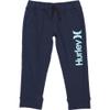 Hurley Boys' Fleece Jogger Pants, Obsidian, 7 view 1