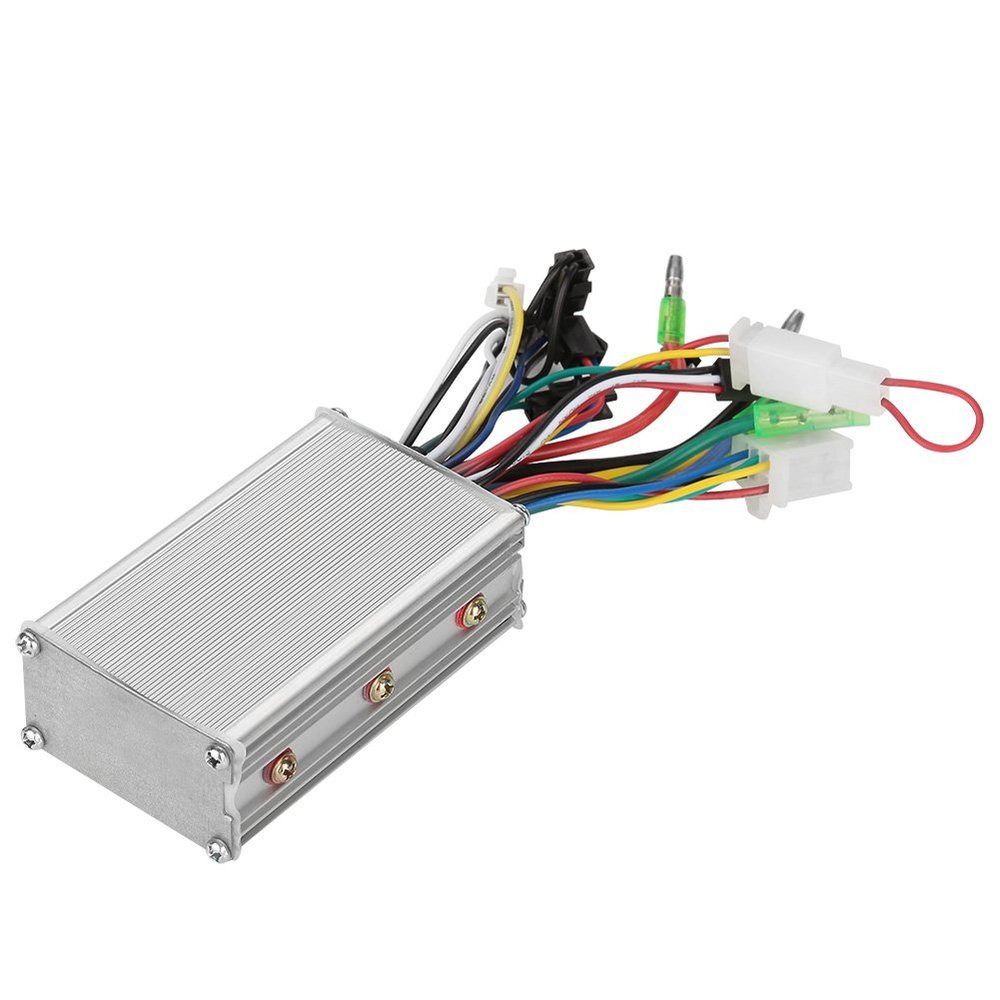 Brushless Controller, 36V/48V 250W Aluminium Alloy E-Bike Brushless Motor Controller for Electric Bicycle Scooter