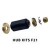 Aluminum Interchangeable Outboard Propeller 14x11 Pitch with F30 Hub Kits Compatible for Tohatsu&Nissan 60-140 with 15 Spline Tooth view 4
