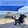 YINHA Lightweight but Heavy Duty Beach Canopy,Portable Tarp,Family Beach Sunshade Canopy UPF50 UV Protection Tent with 4 Aluminum Poles, 4 Sandbag Anchors (Size : 300 * 300cm) view 3