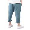 Digood Kids Active Athletic Pants,Toddler Kids Baby Boy Girl Child Solid Color Linen Pleated Harem Pant Clothes(Blue,3-4 Years) view 1