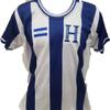 Camisa Seleccion de Honduras, La Camisa del pas que te vo nacer, Colores Azul y Blanco Con la H Bordada (Rayada Blanca y Azul, X- Large) view 2