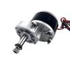 Nuojie Electronic Components Motor 250w 24v Brush Motor 60mm Longer Shaft, Self Balance Scooter Motor, DC Gear Brushed Motor, Wheelchair Bicycle Motor view 4