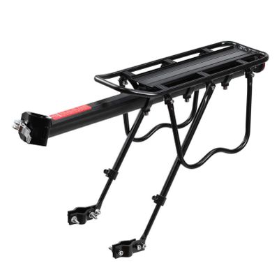 FAVOMOTO Bike Rack Rear Frame-Mounted Heavy Duty Cycle Accessory for Rod 50kg Capacity Random Color