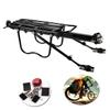 FAVOMOTO Bike Rack Rear Frame-Mounted Heavy Duty Cycle Accessory for Rod 50kg Capacity Random Color view 2