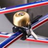 Bicycle Accessories Bike Bell, Classic Brass Bicycle Bell with Nice Loud Tone Road Bike Mountain Bike Horn Cycling Accessories Bike Parts (Color : Silver) view 2