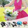 Bicycle Accessories Aluminum Bike Bell Right Hand Bicycle Bike Bell Aluminum Loud Crisp Horn Sound Alarm for Safety Cycling Handlebar Ringer Bike Parts (Color : Silver1) view 2