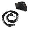 Favoto Motorcycle Cover 104" All Season with Night Reflective Stripes + Favoto Bike Chain Lock 5 Digit Combination Anti-Theft Bicycle Lock view 1
