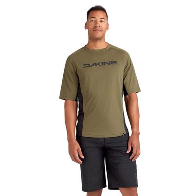 Dakine Thrillium S/S Jersey Olive Large Men's 2021
