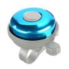 Bicycle Accessories Aluminum Bike Bell Right Hand Bicycle Bike Bell Aluminum Loud Crisp Horn Sound Alarm for Safety Cycling Handlebar Ringer Bike Parts (Color : Blue) view 1