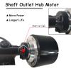 72mm Hub Motor Skateboard, 350W Electric Skateboard Brushless Hub Motor Reverse DIY Brushless Hub Motor Kit for Replacement Part Wheel Skateboarding Equipment view 4