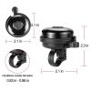 Bicycle Accessories Aluminum Bike Bell Right Hand Bicycle Bike Bell Aluminum Loud Crisp Horn Sound Alarm for Safety Cycling Handlebar Ringer Bike Parts (Color : Red) view 4