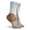 GULTMEE Funky Colorful Cushion Sport Socks,Image Of Fantasy Movie Town Of Fantasy Planet Out Of Space Setting Theme Landscape,Athletic Cushioned Running Performance Crew Socks For Men/Women, -12 inch view 2
