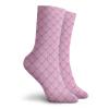 GULTMEE Funky Colorful Cushion Sport Socks,Intricate Flower Motifs Artistic Petals And Leaves Retro Renaissance Tile,Athletic Cushioned Running Performance Crew Socks For Men/Women, -12 inch view 2