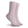 GULTMEE Funky Colorful Cushion Sport Socks,Modernist Art Design Circles Dots And Bars Geometric Print,Athletic Cushioned Running Performance Crew Socks For Men/Women, -12 inch view 2
