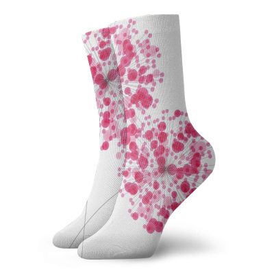 GULTMEE Funny Compression Socks Women and Men,Conceptual Dandelion Design Bouquet Modern Flower Arrangement Gardening Plant Romantic,Best for Circulation,Running,Athletic,Nurse,Travel, -12 inch