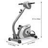 Sywlwxkq Recumbent Exercise Bike with Adjustable Resistance, Electric Rehabilitation Machine, Arm and Leg Pedal Exerciser with LCD Display Disabled Fitness Machine view 2