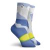 GULTMEE Funny Compression Socks Women and Men,Demonstration Of A Shark On A Surfboard In The Ocean,Best for Circulation,Running,Athletic,Nurse,Travel, -12 inch view 2