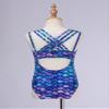 Moggemol Kids Girls Gymnastics Leotards Sparkly Sleeveless Ballet Dance Clothes Athletic Unitards Activewear Fish Scales 16 Years view 4