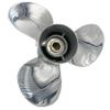 ARKDOZA Boat Propeller 11 3/8x12 Fit for Yamaha Outboard 40HP-55HP 3 Blades Stainless Steel Prop SS 13 Tooth Propel RH OEM NO: 663-45952-02-EL 11.375x12 view 3