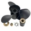 ARKDOZA Boat Propeller 13 1/4x17 Fit for Mercury Outboard 60HP-125HP 3 Blades Aluminum Prop 15 Tooth Propel RH OEM NO: 48-77344A45 13.25x17 view 3