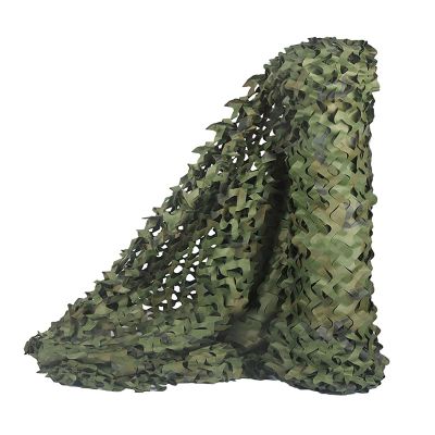 FMNV Camouflage Net, Hide Net Camo Netting Camping Military Hunting Camouflage Net, for Car Cover, Party Decoration, Stealth Camping, Photograph
