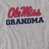 University of Mississippi Ole Miss Official Grandma Unisex Adult T-Shirt, Athletic Heather, X-Large view 2