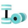 Owill-home Water Dumbbells - Set of 2 Water Aerobic Exercise Foam Dumbbell Pool Resistance, Water Weights Fitness Gear Aquatic Dumbbells for Minimum Stress Training (Blue) view 1