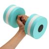 Owill-home Water Dumbbells - Set of 2 Water Aerobic Exercise Foam Dumbbell Pool Resistance, Water Weights Fitness Gear Aquatic Dumbbells for Minimum Stress Training (Blue) view 2