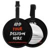 Tuizumy Custom Luggage Tag - Personalized Your Own Text, Image, Photo, Logo Customized Travel Suitcases Labels Tags with Full Privacy Card1 PCS view 1