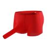 Men's Elephant Trunk Underwear Boxer Pants Fashion U-shaped Ice Silk Traceless Soft Comfy Lightweight Underpants view 1