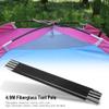 Tent Pole Support, Fiberglass Camping Tent Pole Bars Outdoor Support Rods Awning Frames Kit 192.9in Foldable Tent Poles Replacement for Backpacking Hiking view 3