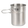 2Pcs Camping Mug Foldable Stainless Steel Cup with Lid for Open Fire Direct Flame for Backpacking/Hiking/Camping Outdoor Catering view 4