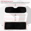 GTW MACH 3 Club Car Precedent Golf Cart Rear Seat Kit with Aluminum Frame | Black Cushions | Compatible with 2004-Up Models view 4