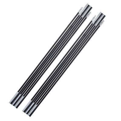 Tent Pole Support, 129.92in Fiberglass Camping Tent Pole Bars Outdoor Sun Shelter Support Rods Awning Frames Kit Foldable Outdoor Camping Tent Pole Replacement Accessories for