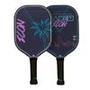 Diadem ICON Performance Pickleball Paddle (Miami Vice, Mid, 8oz) | Graphite Carbon Fiber, Honeycomb Core, Fiberglass Face, Ultra Sleek Edge Guard, Spin Friendly | Indoor/Outdoor | USAPA Approved view 4
