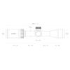 Vantage IR Riflescope 2-7X32, 1", Mil Dot (Etched) view 3