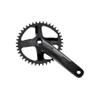 Full Speed Ahead Vero Pro JIS 1X 42T Crankset - Lightweight Forged Aluminum Bike Cranks with 172.5mm Length, Polished Anodized Black Finish, Square Interface, 120mm BCD, Advanced Performance & Precisi view 2